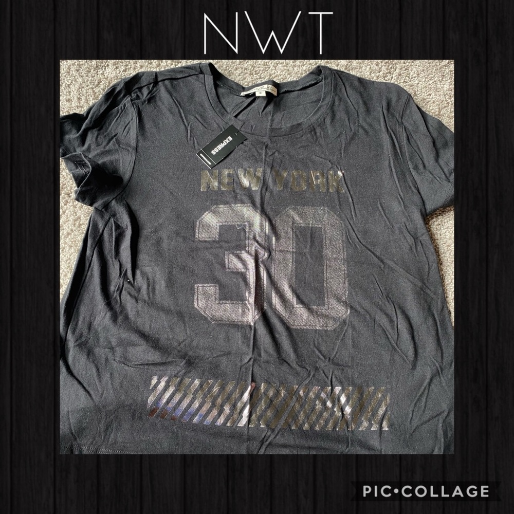 NWT Express New York Cropped Tee